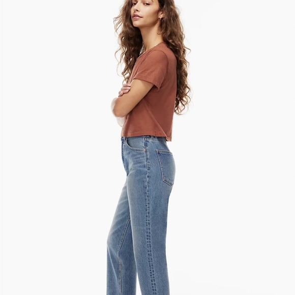 Aritzia THE PIN-UP SUPER HIGH RISE STRAIGHT 24L - Picture 4 of 12